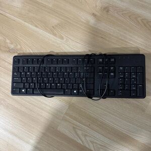 Dell Black Wired USB Full-Size Keyboard with Numeric Keypad